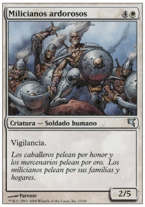 Ardent Militia (V.1) - Salvat-Hachette (Uncommon)