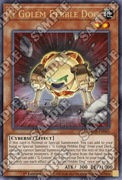 G Golem Pebble Dog⁣