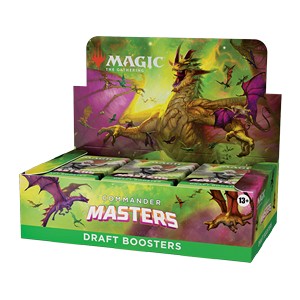 Commander Masters Draft Booster Box - Commander Masters