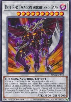 Hot Red Dragon Archfiend Bane - Structure Deck: The Crimson King (Co   Magician's Circle Cards
