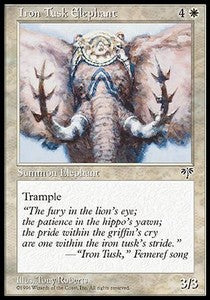 Iron Tusk Elephant - Mirage (Uncommon)