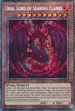 Uria, Lord of Searing Flames (V.1 - Starlight Rare)