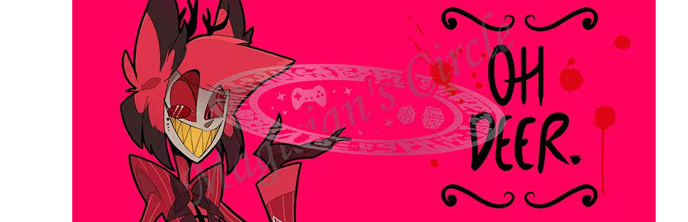 Hazbin Hotel Mug Alastor Oh Deer