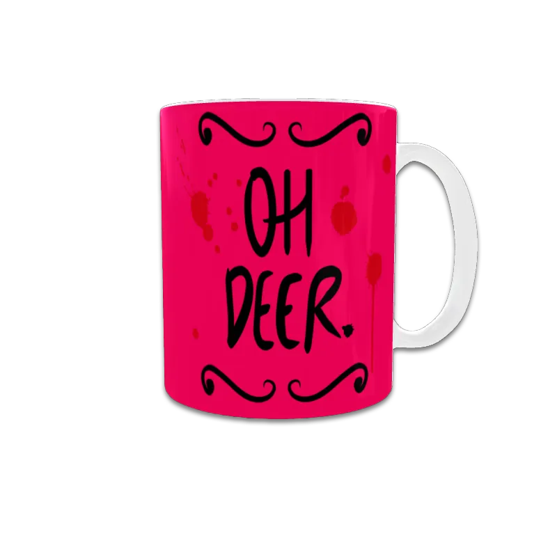 Hazbin Hotel Mug Alastor Oh Deer
