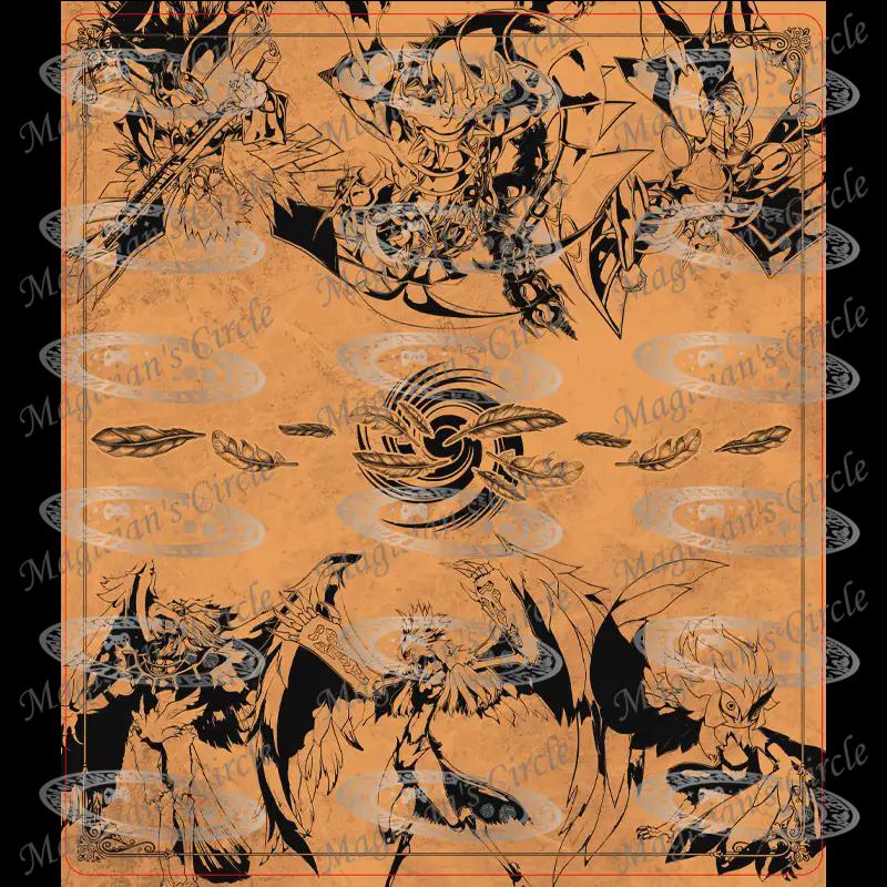 YGO TCG ClothMat Dark Wings and Gladiators