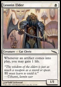 Leonin Elder⁣ - Mirrodin⁣ (Common)⁣ [10]