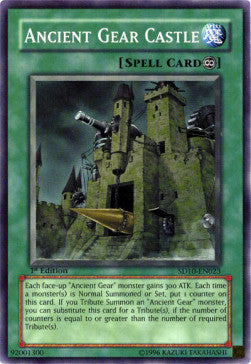 Ancient Gear Castle⁣ - Structure Deck: Machine Re-Volt⁣ (Common)⁣ [023]