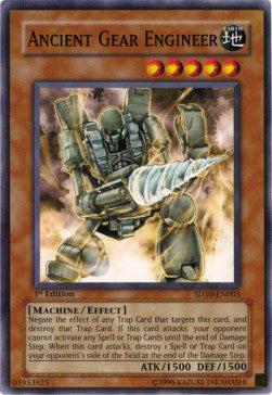 Ancient Gear Engineer⁣ - Structure Deck: Machine Re-Volt⁣ (Common)⁣ [003]