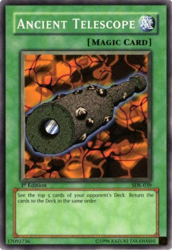 Ancient Telescope (V.2 - Common) - Starter Deck: Kaiba (Common) [SDK-039]