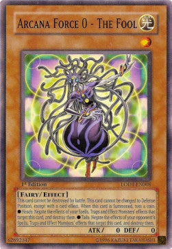 Arcana Force 0 - The Fool - Light of Destruction (Common) [LODT-008]