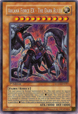 Arcana Force EX - The Dark Ruler - Light of Destruction (Secret Rare) [LODT-017]