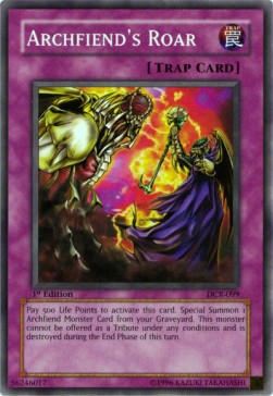 Archfiend's Roar (V.1 - Common)⁣ - Dark Crisis⁣ (Common)⁣ [099]