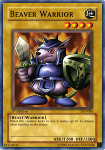 Beaver Warrior⁣ - Starter Deck: Yugi Evolution⁣ (Common)⁣ [006]
