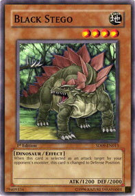 Black Stego⁣ - Structure Deck: Dinosaur's Rage⁣ (Common)⁣ [013]