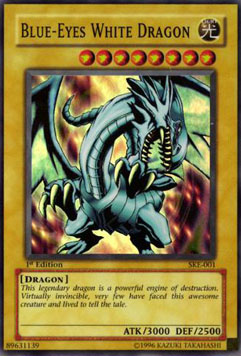 Blue-Eyes White Dragon⁣ - Starter Deck: Kaiba Evolution⁣ (Super Rare)⁣ [001]
