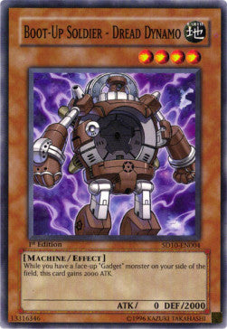 Boot-Up Soldier - Dread Dynamo⁣ - Structure Deck: Machine Re-Volt⁣ (Common)⁣ [004]