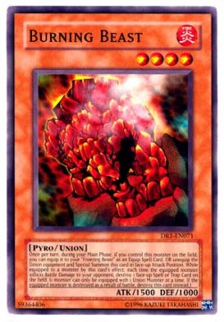 Burning Beast - Dark Revelation 1 (Common) [DR1-071]