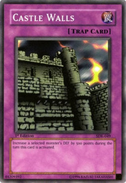 Castle Walls (V.2 - Common) - Starter Deck: Kaiba (Common) [SDK-049]
