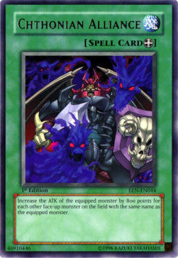 Chthonian Alliance (V.1 - Rare) - Elemental Energy (Rare) [EEN-044]