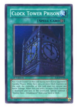 Clock Tower Prison (V.1 - Super Rare)⁣ - Enemy of Justice⁣ (Super Rare)⁣ [048]
