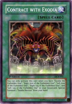 Contract with Exodia (V.1 - Common)⁣ - Dark Crisis⁣ (Common)⁣ [031]