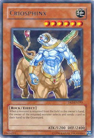 Criosphinx - Structure Deck: Invincible Fortress (Common) [SD7-010]