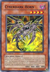 Cyberdark Horn - Duelist Pack: Zane Truesdale (Common) [DP04-007]