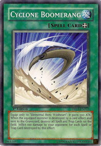 Cyclone Boomerang - Duelist Pack: Jaden Yuki 2 (Common) [DP03-015]