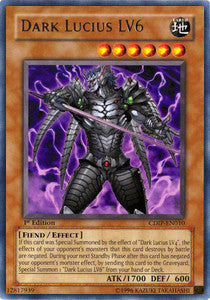 Dark Lucius LV6 (V.1 - Rare)⁣ - Cyberdark Impact⁣ (Rare)⁣ [010]