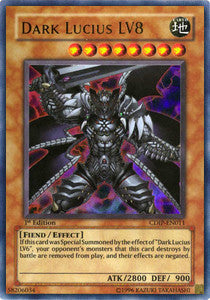 Dark Lucius LV8 (V.1 - Ultra Rare) - Cyberdark Impact (Ultra Rare) [CDIP-011]