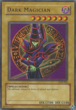 Dark Magician (V.2 - Ultra Rare) - Legend of Blue Eyes White Dragon (Ultra Rare) [LOB-005]