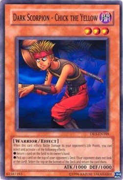 Dark Scorpion - Chick the Yellow⁣ - Dark Revelation 1⁣ (Common)⁣ [188]