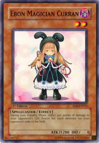 Ebon Magician Curran⁣ - Structure Deck: Spellcaster's Judgment⁣ (Common)⁣ [015]