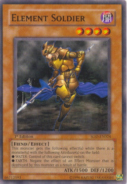 Element Soldier⁣ - Soul of the Duelist⁣ (Common)⁣ [024]