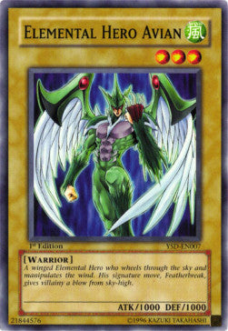 Elemental HERO Avian - Starter Deck: GX 2006 (Common) [YSD-007]