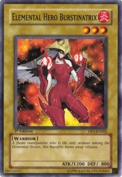 Elemental HERO Burstinatrix⁣ - Duelist Pack: Jaden Yuki⁣ (Common)⁣ [002]