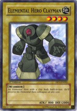 Elemental HERO Clayman - Duelist Pack: Jaden Yuki (Common) [DP1-003]