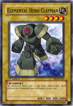 Elemental HERO Clayman - Starter Deck: GX 2006 (Common) [YSD-009]