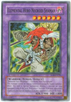 Elemental HERO Necroid Shaman⁣ - Enemy of Justice⁣ (Common)⁣ [036]