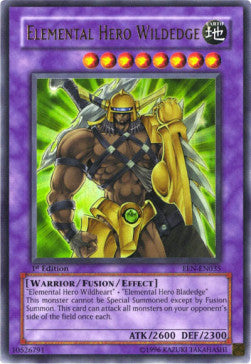 Elemental HERO Wildedge (V.1 - Ultra Rare) - Elemental Energy (Ultra Rare) [EEN-035]