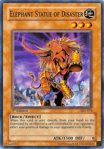 Elephant Statue of Disaster - Ancient Sanctuary (Common) [AST-074]