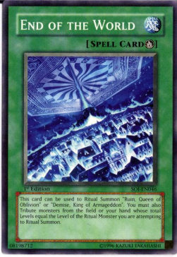 End of the World⁣ - Shadow of Infinity⁣ (Common)⁣ [046]