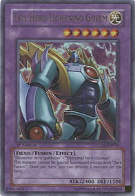 Evil HERO Lightning Golem (V.1 - Ultra Rare) - Gladiator's Assault (Ultra Rare) [GLAS-039]