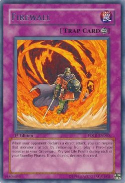 Firewall (V.1 - Rare) - Force of the Breaker (Rare) [FOTB-060]