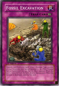 Fossil Excavation⁣ - Structure Deck: Dinosaur's Rage⁣ (Common)⁣ [036]