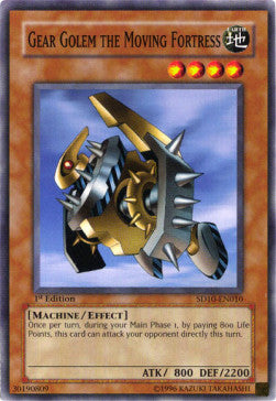Gear Golem the Moving Fortress⁣ - Structure Deck: Machine Re-Volt⁣ (Common)⁣ [010]