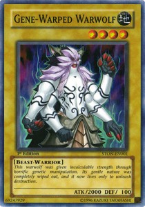 Gene-Warped Warwolf (V.1 - Super Rare)⁣ - Strike of Neos⁣ (Super Rare)⁣ [001]