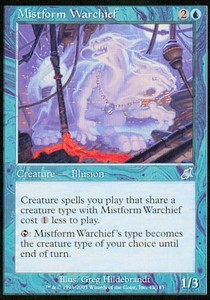 Mistform Warchief⁣ - Scourge⁣ (Uncommon)⁣ [43]