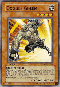 Goggle Golem⁣ - Tactical Evolution⁣ (Common)⁣ [023]