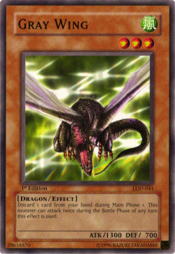 Gray Wing (V.1 - Common) - Legacy of Darkness (Common) [LOD-041]